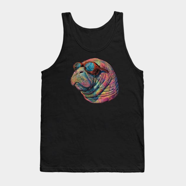 Manatee Maven Tank Top by Carnets de Turig